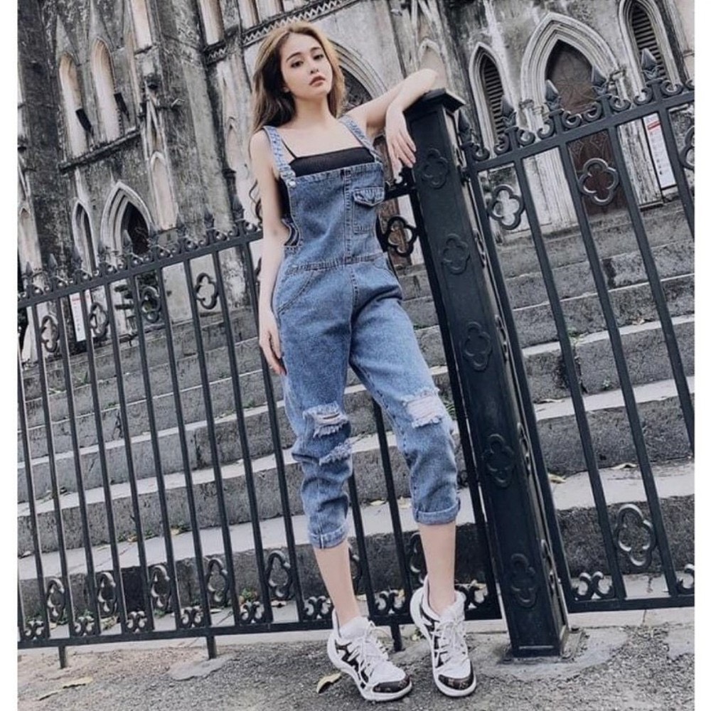 Yếm jean nữ cao cấp thời trang luly fashion ms76