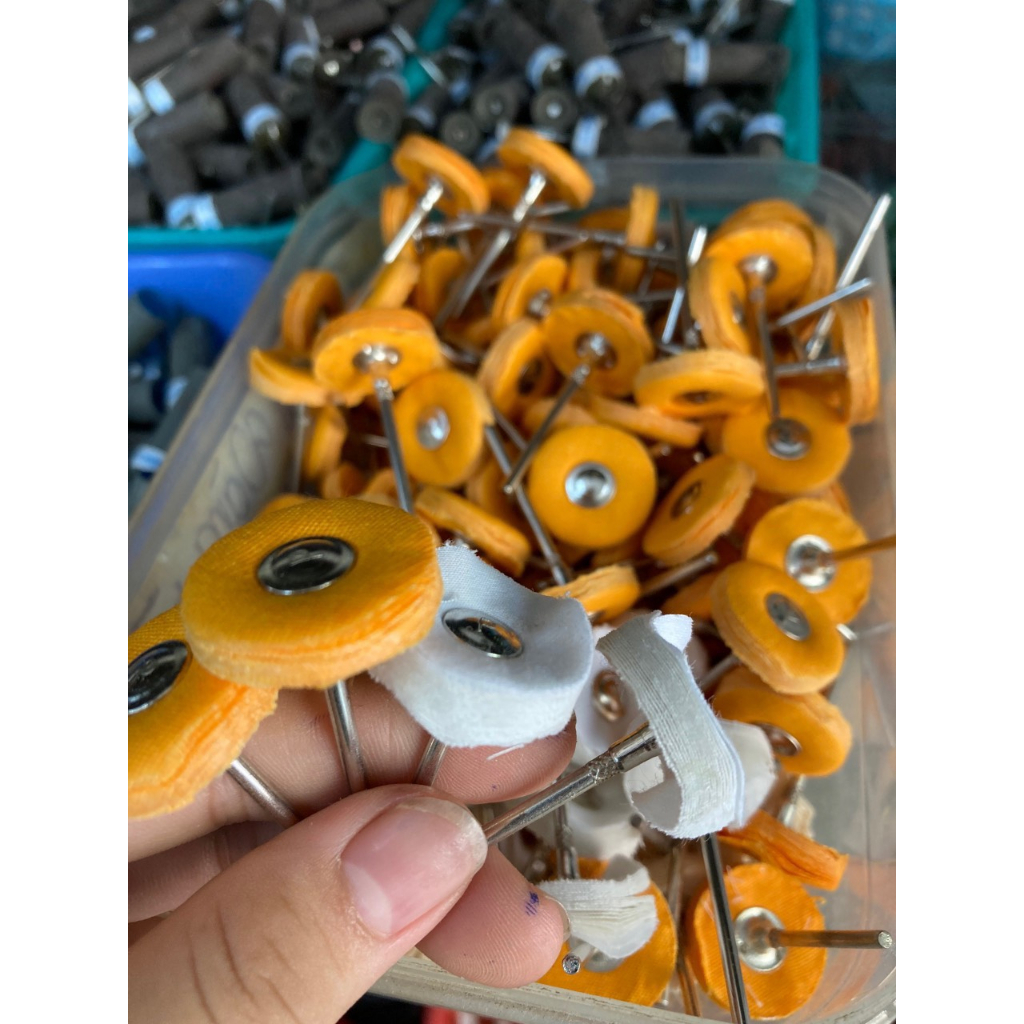 Dụng cụ thợ bạc-Bánh xe vải đánh bóng