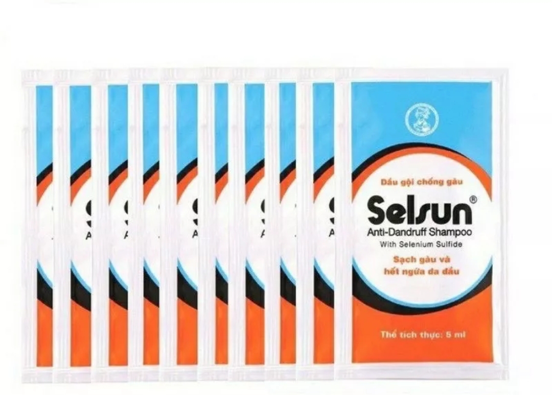 Dầu gội chống gàu Selsun gói 5ml (1 dây 10 gói)