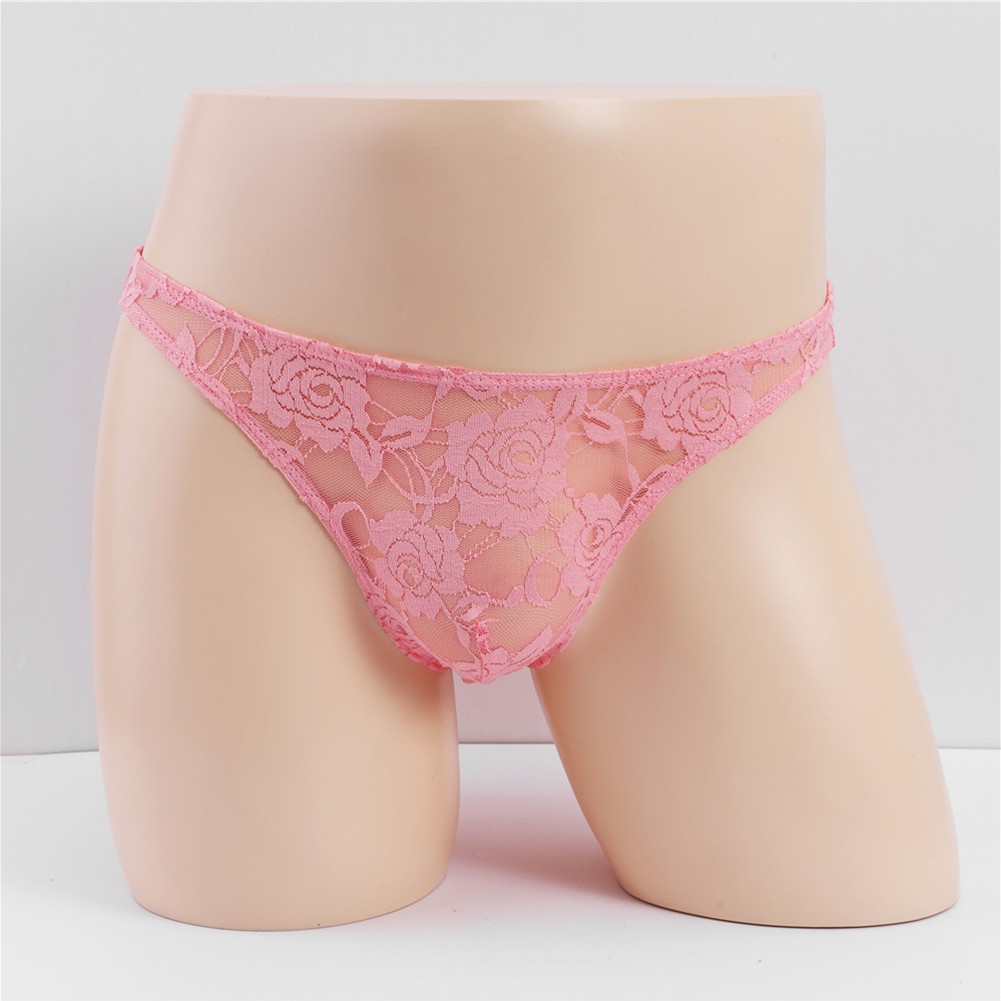 Panties Men Briefs Sissy Pouch Translucent Breathable Briefs Underwear