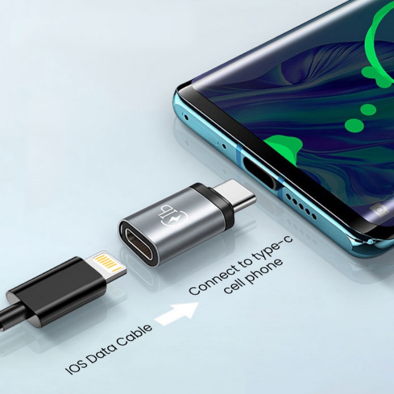 【Clearance sale】 USB-C Male to Lightning Female Adapter Type C to IOS ...