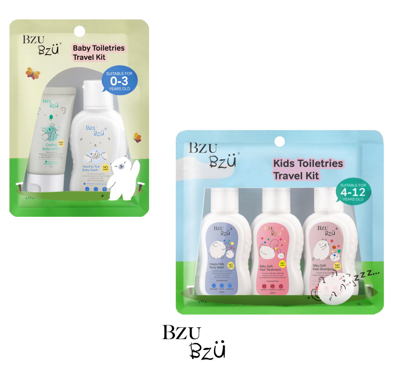 BZU BZU Toiletries Travel Kit Set Baby Kids Lazada Lazada