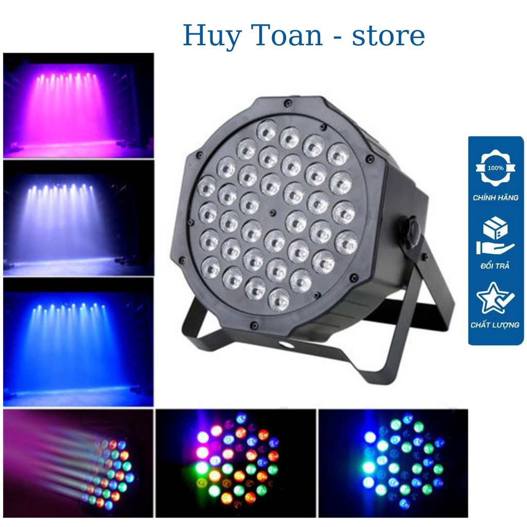 Đèn led sân khấu Flat Par Light 36 Led cảm ứng âm thanh