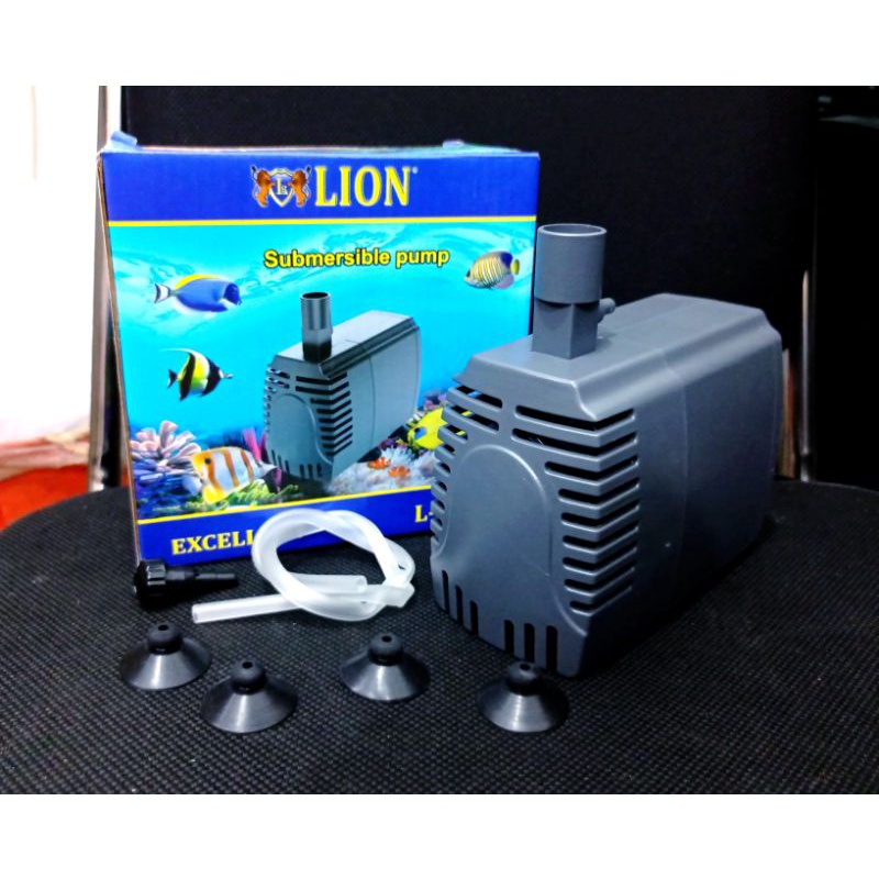 Pompa aquarium kolam hidroponik LION 104
