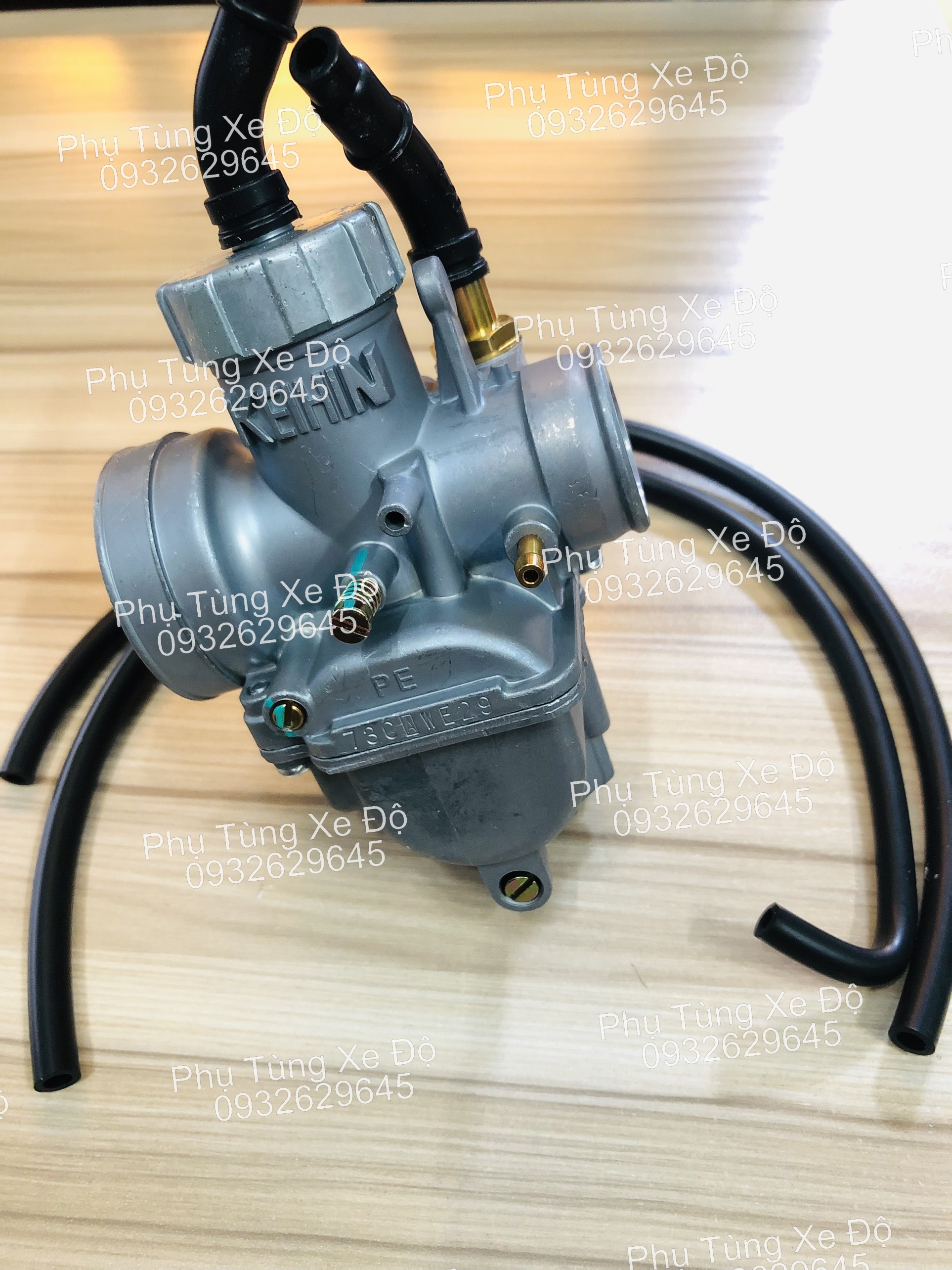 Bình Xăng Con Nova LS 125 ( Họng 24mm ) gắn được nhiều loại xe