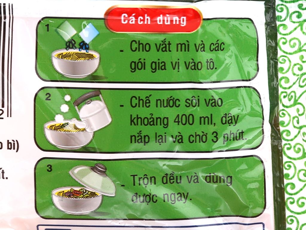 Mì Chay Hảo Hảo Rau Nấm Gói 74g