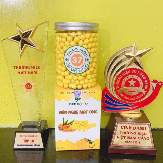 Viên nghệ mật ong Thảo Mộc 37