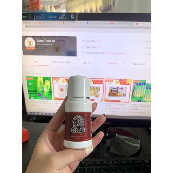 [CHÍNH HÃNG] Lăn Khử Mùi Con Ngựa Top Country 60ml