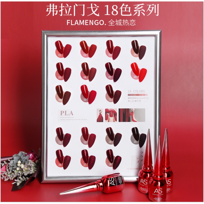 Nước Sơn Gel AS mã PLA - Chai đỏ 15ML