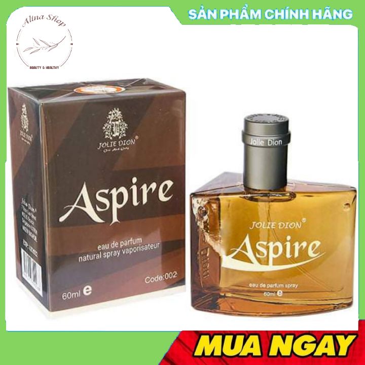 Nước Hoa Nam Aspire Jolie Dion 60ml ( Singapore Hương Liệu Pháp )