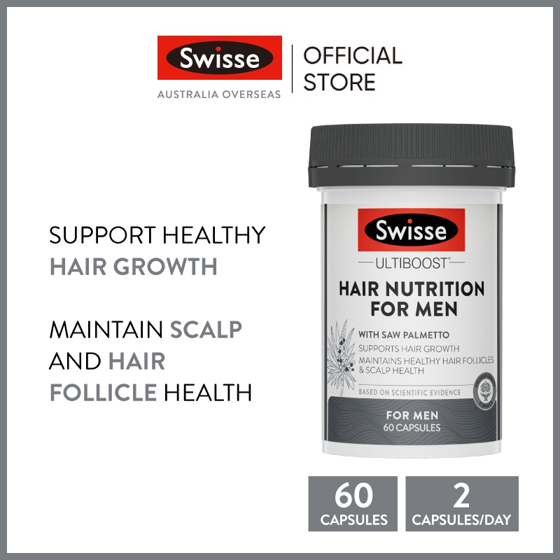 Swisse Ultiboost Hair Nutrition for Women Capsules 60 pack