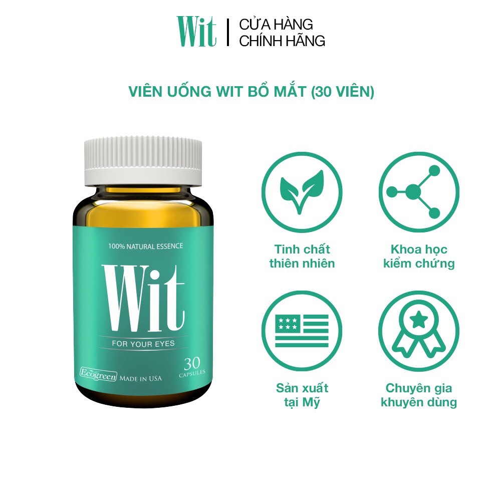 WIT bổ mắt với Broccophane - Hàng chính hãng (Hộp 30 viên)
