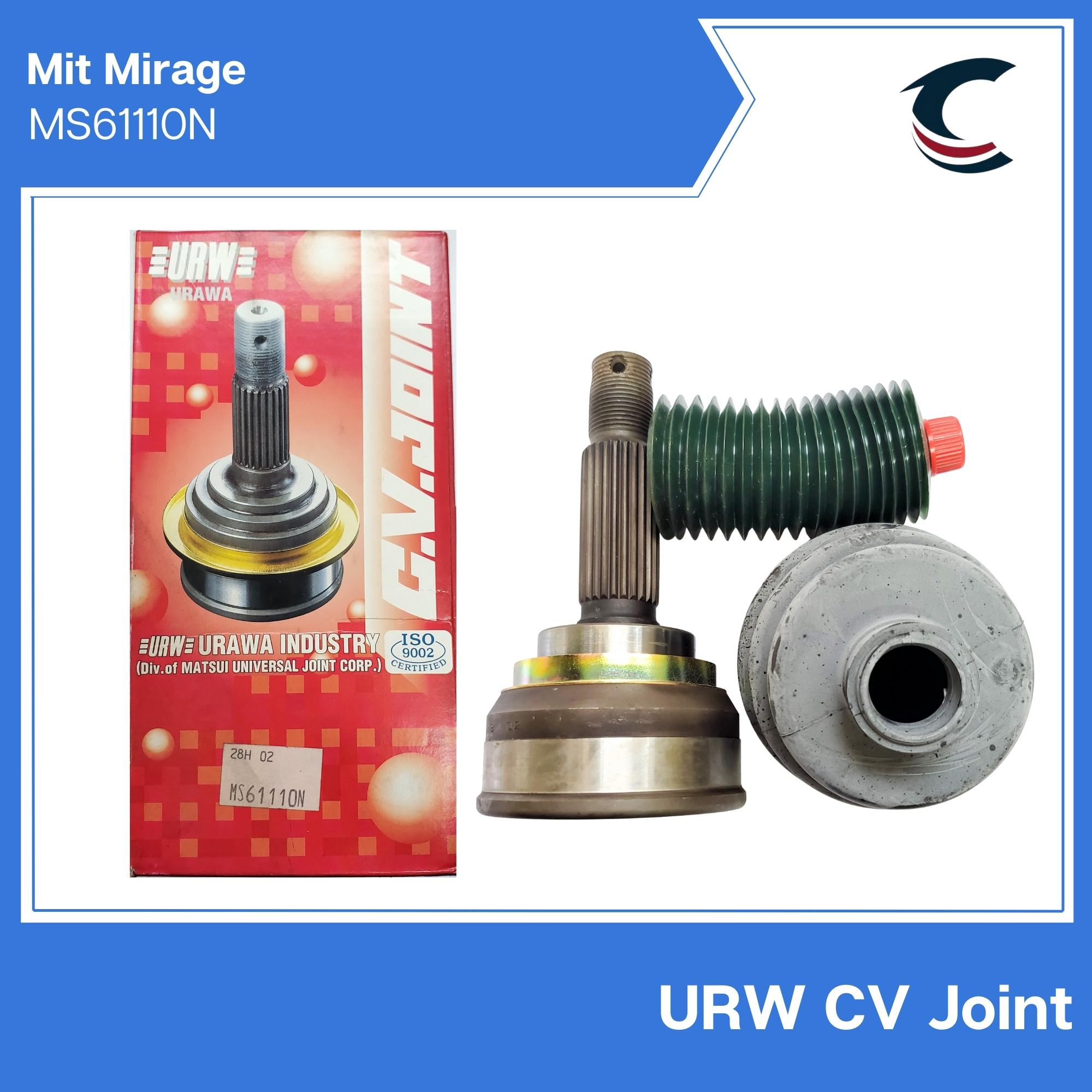 URW CV Joint MS61110N Mit Mirage (MI01, Outer Teeth 25, Inner Teeth 22) Lazada PH