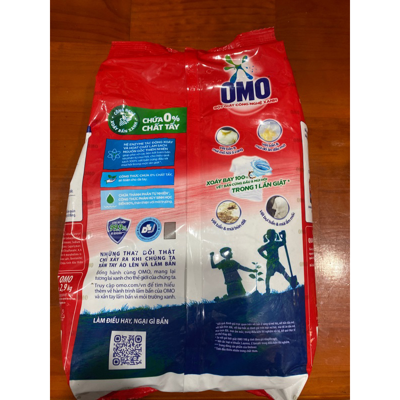 Bột Giặt OMO 2.6kg hương comfo