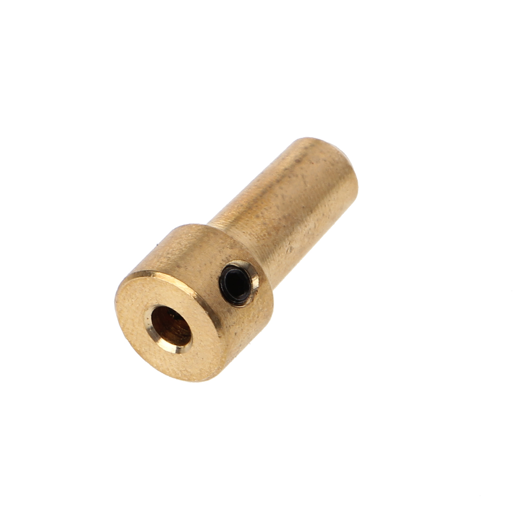 Brass 3.17mm Electric Drill Chuck JT0 Coupling Motor Shaft Coupler Clamp Fixture