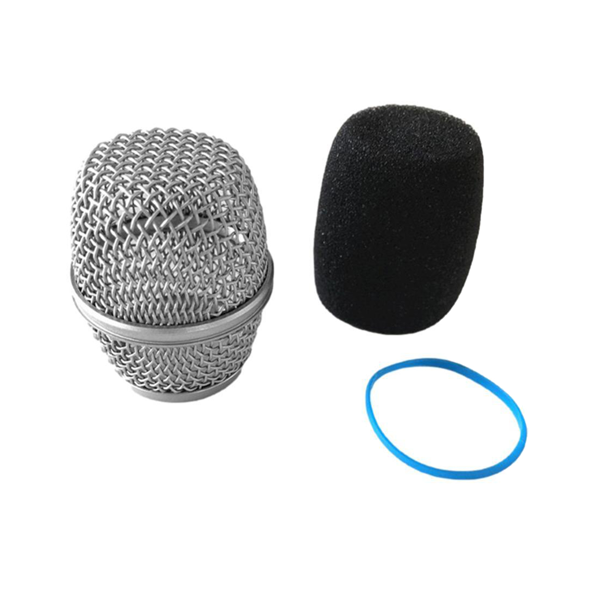 Microphone Replacement Head Steel Mesh Handheld Microphone Grill Mesh Head for Beta87A