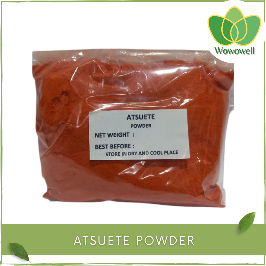 Atsuete Powder / Annatto Powder for food coloring and aroma (Available