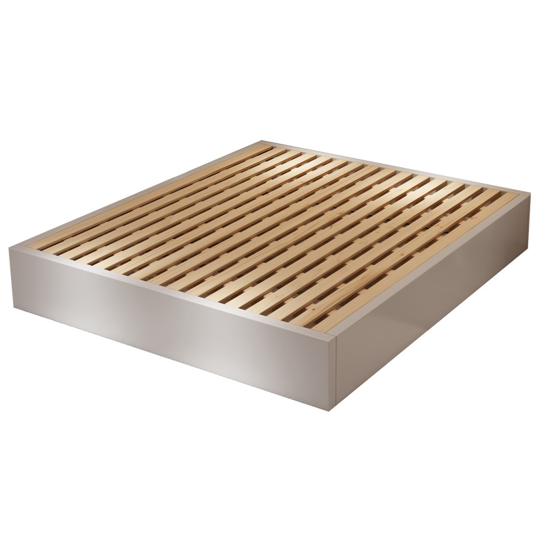 Solid wood tatami bed without bed head floor 1 m ho bed without