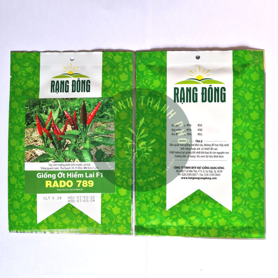 [GIAO HÀNG 2 GIỜ] Hạt giống Ớt Hiểm sai trái 0,2g