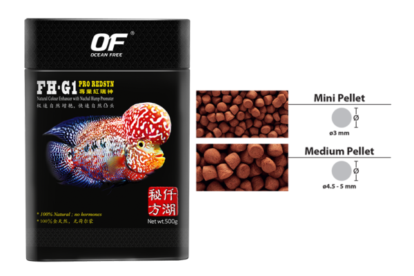 FH-G1 Pro Redsyn thức ăn cao cấp lên màu cho Cá La Hán