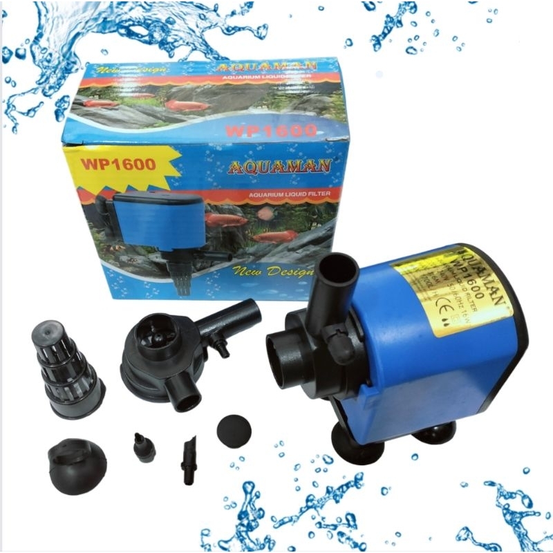 AQUAMAN WP 1600 Pompa aquarium kolam air mancur