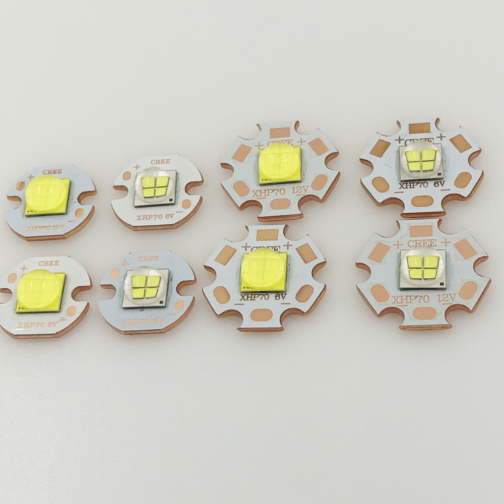 【GlobalTrendz】Epileds 7070 20W 12V 6V Led replace Cree MKR XHP70 XHP50 ...