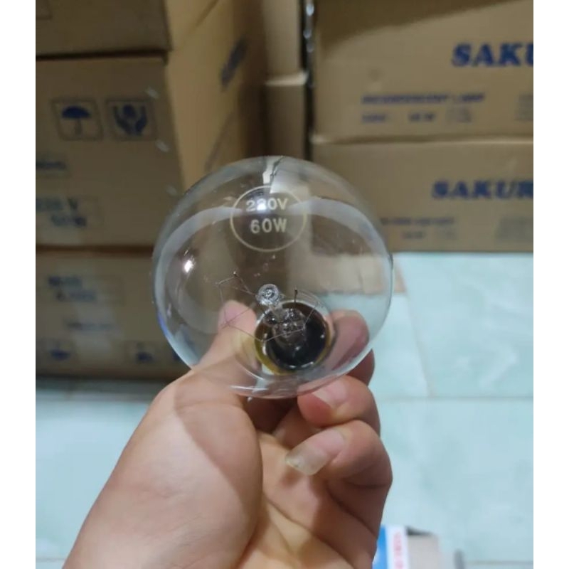 Combo 10 Bóng Đèn Sợi Đốt 60W Đui Xoáy