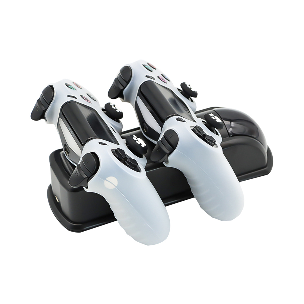 Nhanh chóng cho PS4 điều khiển Trạm Sạc Bộ sạc kép đứng với màn hình hiển thị trạng thái cho Play Station 4/PS4 Slim/PS4 PRO