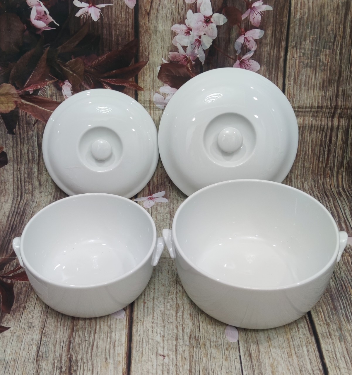 Thố sứ đựng cơm Minh Long 18cm - thố sứ đựng cơm Minh Long