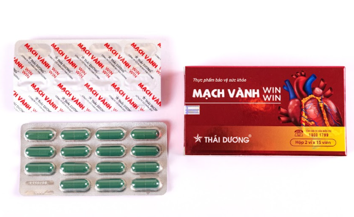 TPBVSK Mạch vành Win Win (Hộp 2 vỉ x 15 viên) - Sao Thái Dương