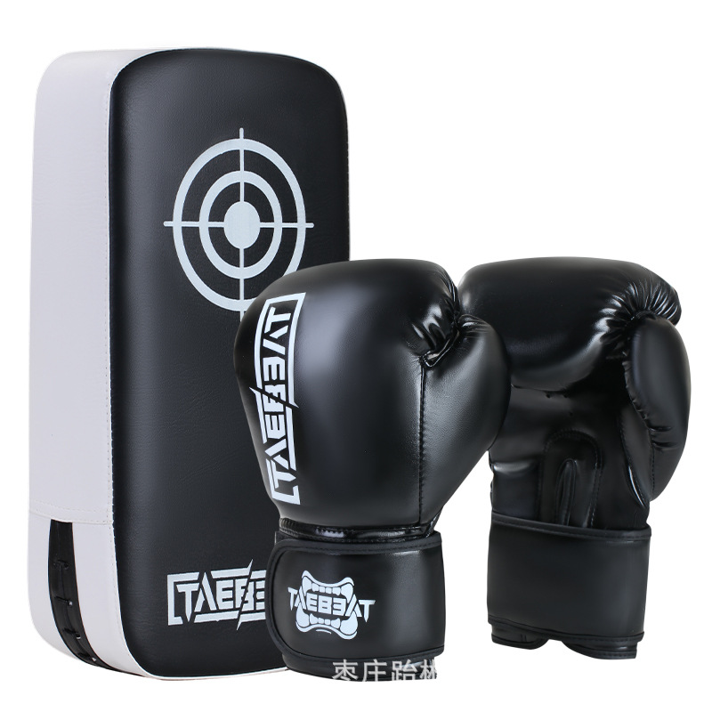 Boxing Glove Adult And Children Professional Training Equipment Sanda Fight Boxing Gloves Male And Female Punch Mitts Foot Target Parent-Child Suit