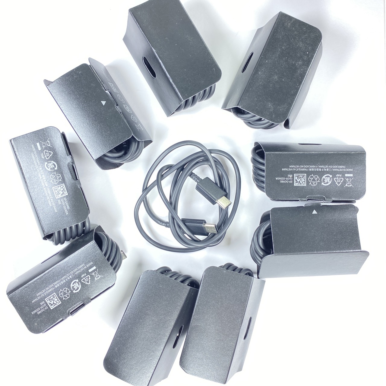 Cáp sạc nhanh 25w samsung 2 đầu type c zin hãng
