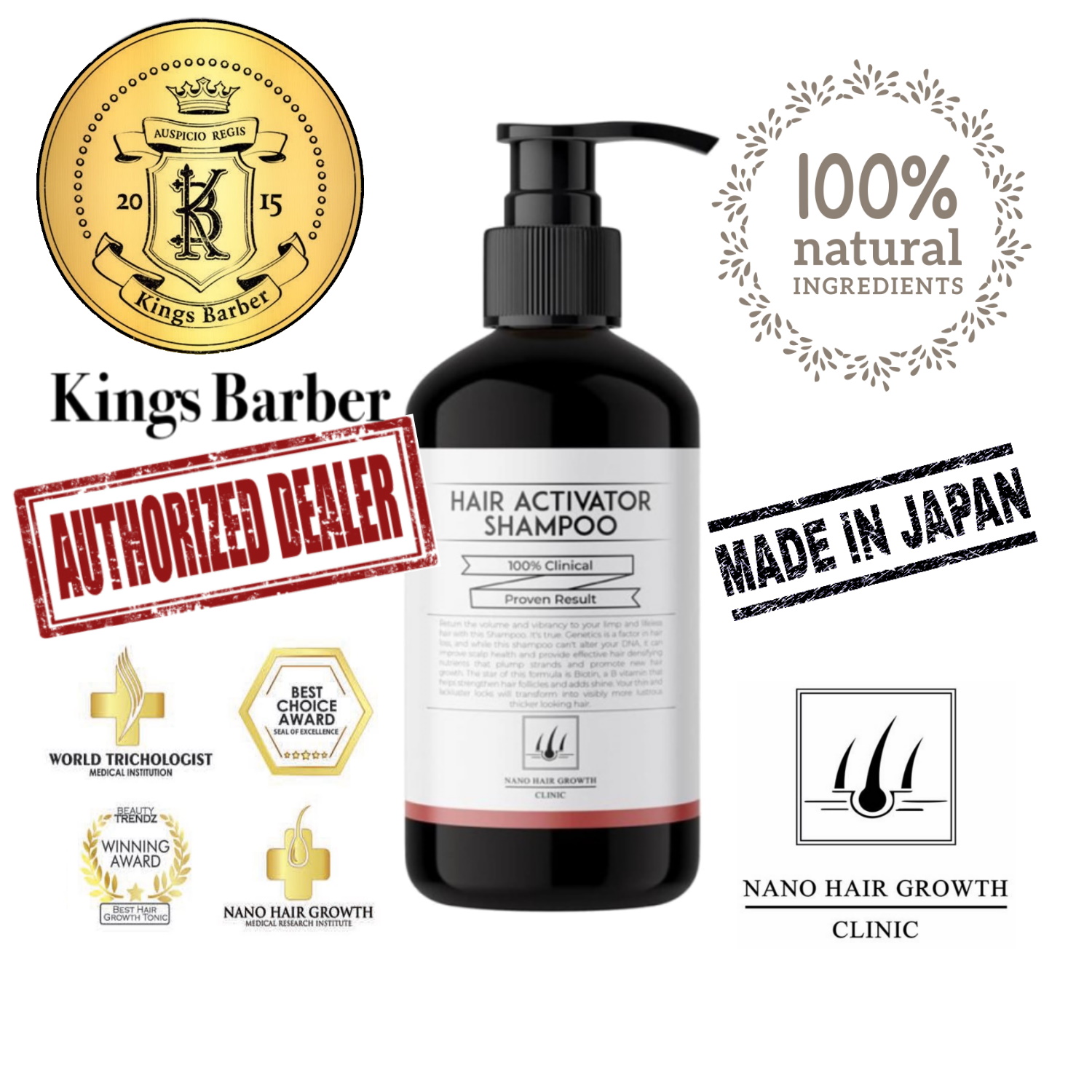 NANO HAIR GROWTH CLINIC Hair Activator Shampoo Lazada Singapore