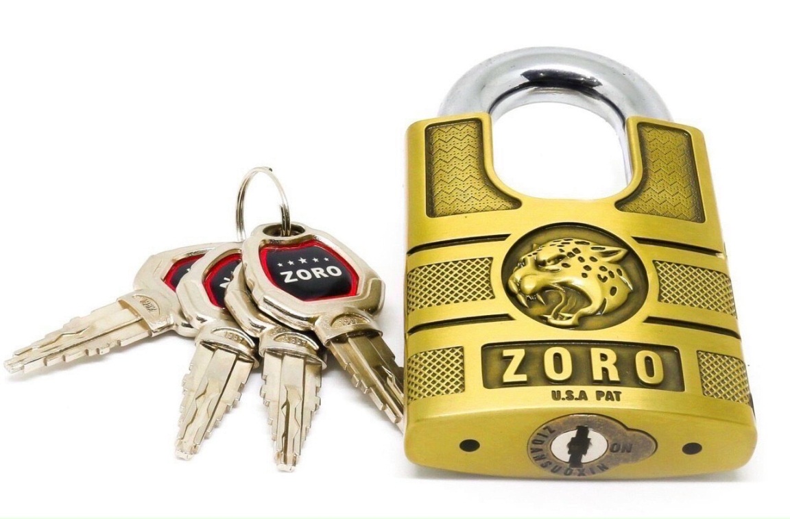[HCM]Ổ khóa ZORO 6 phân chống cắt đầu con báo