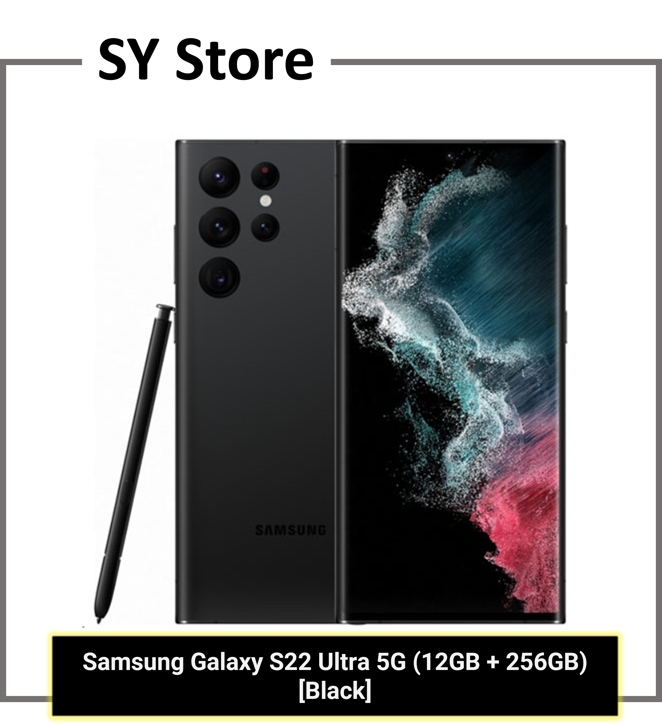 Samsung Galaxy S22 Ultra 5G 256GB 1 Year Local Samsung Warranty