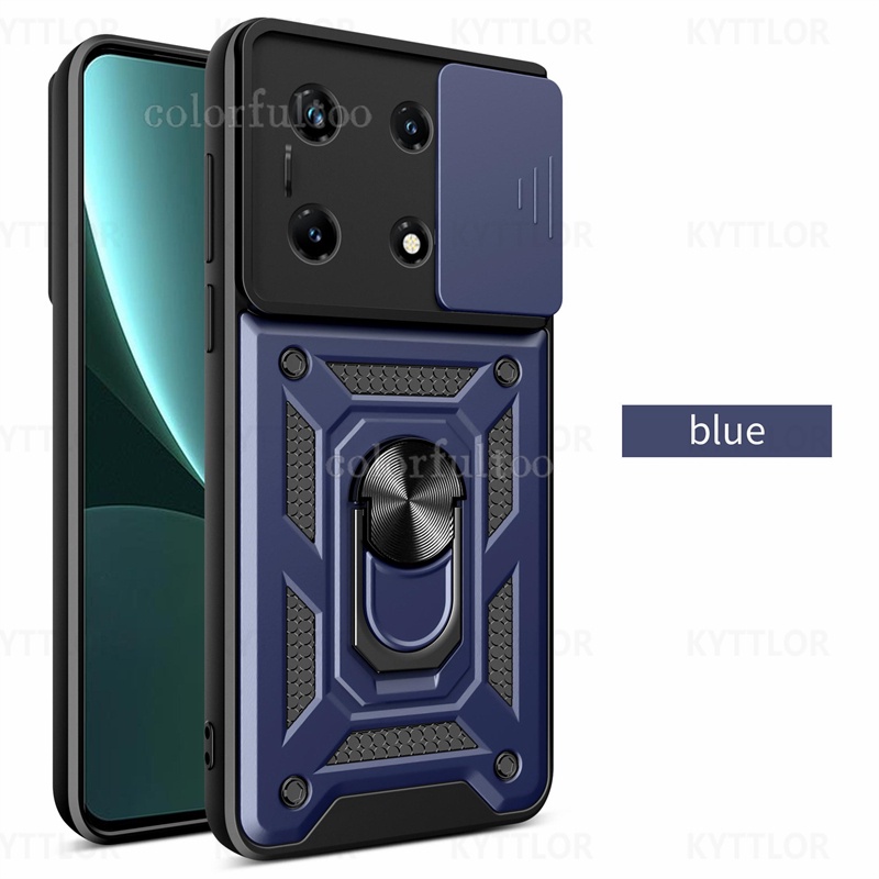 Case for Infinix Note30 VIP Infinix Note30 5G Infinix Note30Pro 4G Infinix Note30 4G Infinix Note12Pro 4G Infinix Note12 4G 2023 Infinix Note12 G96 Infinix Note11Pro Push Slide Pull Camera Lens Protection Phone Case Armor