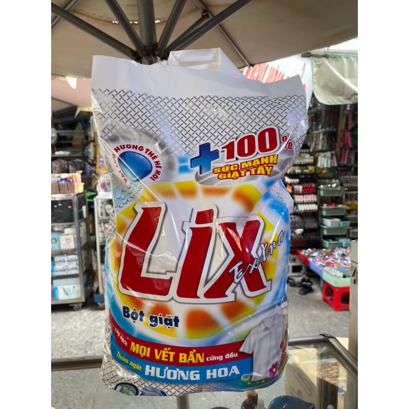 Bột giặt lix chuyên dụng 9 kg hương hoa