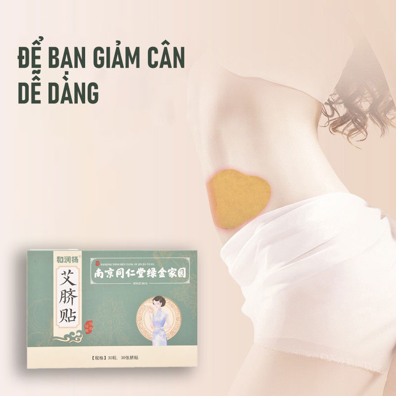 Miếng dán giảm mỡ bụng, kem giảm mỡ bụng, giảm mỡ bụng