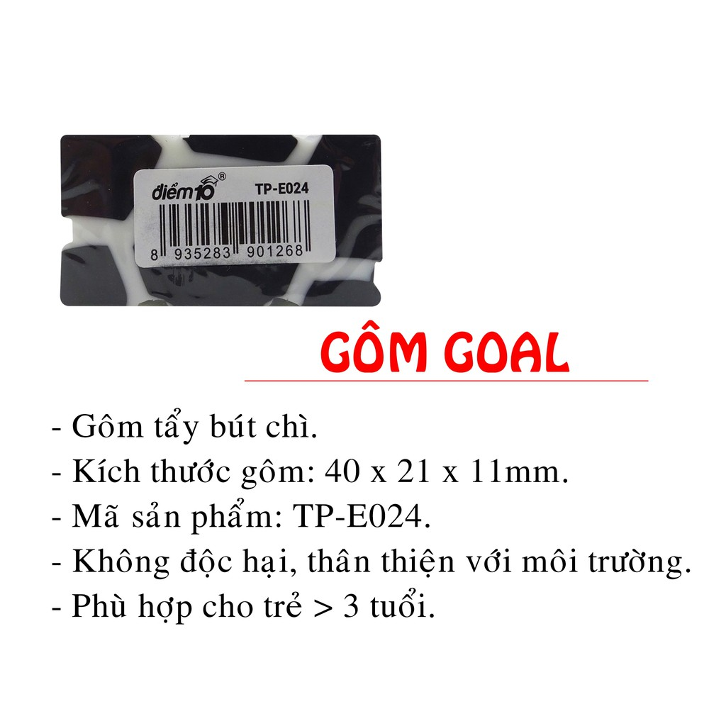 Gôm tẩy Điểm 10 TP-E024