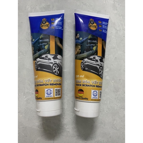SPRAYKING SCRATCH REMOVER KEM XOÁ VẾT XƯỚC 120ML