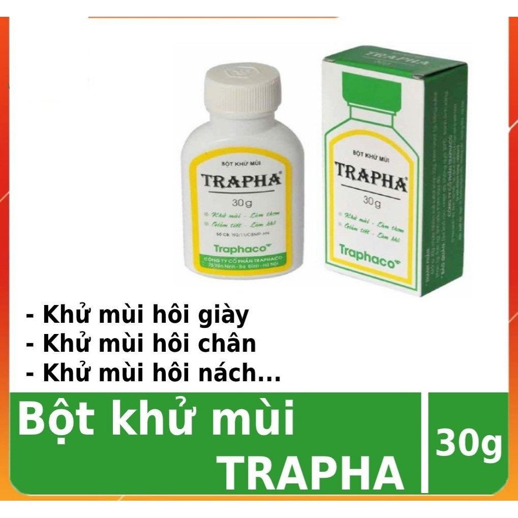 Bột khử mùi Trapha