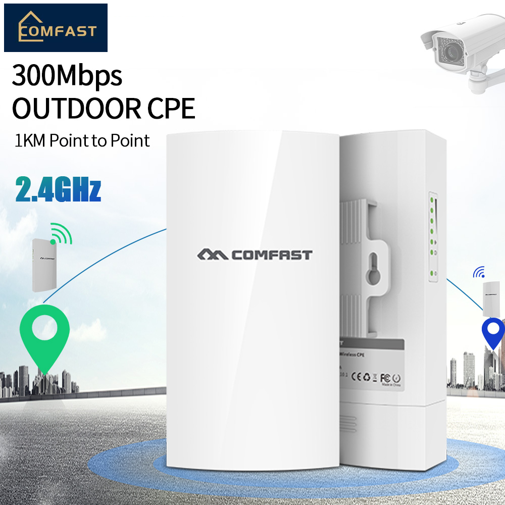 Long Range Access Points 2.4G Outdoor CPE Wireless WIFI Repeater WIFI