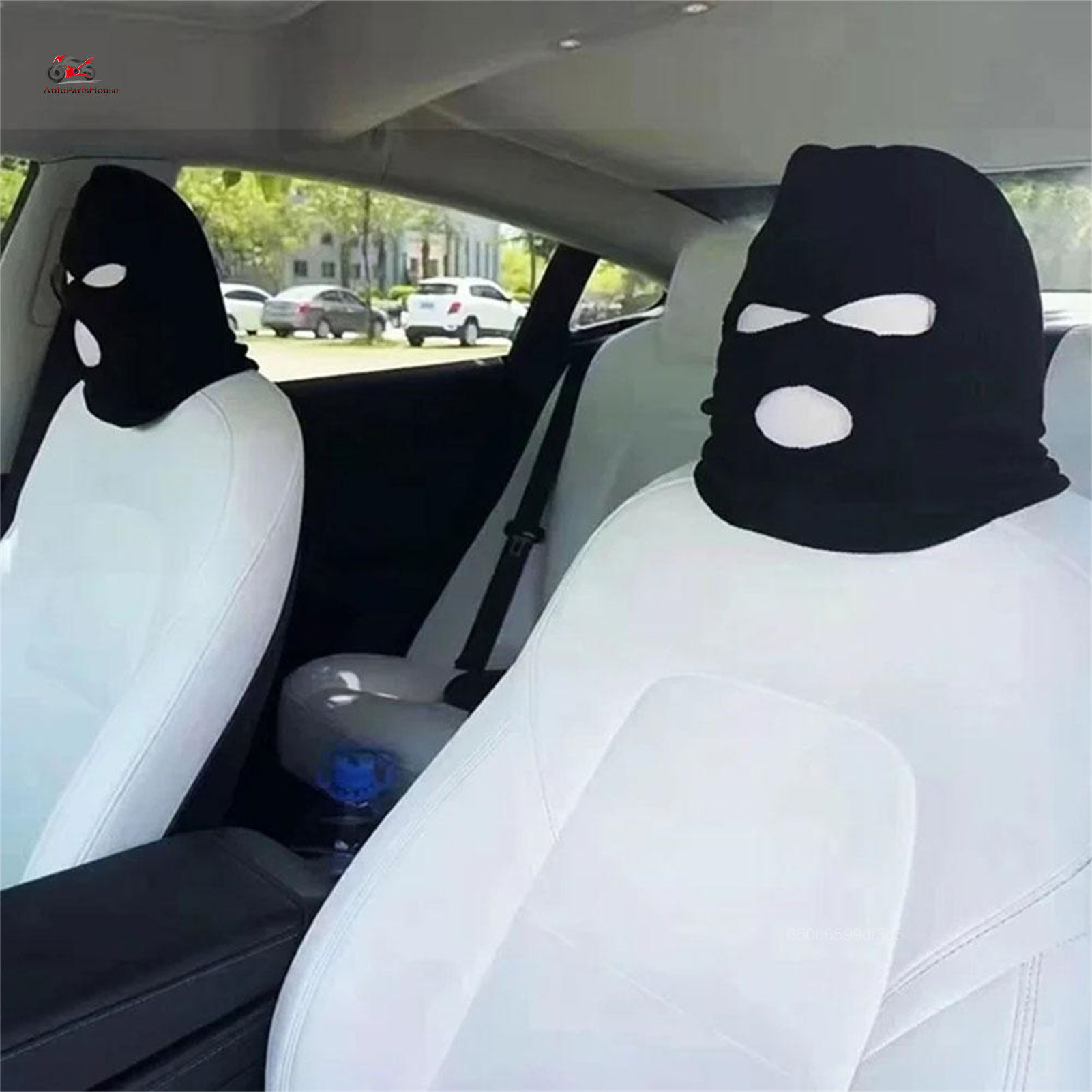 Fun Auto Headrest Covers Elastic Head Rest Protector Cover For Rear/Front Seats for Car Interior DecorationFun Auto Headrest Covers Elastic Head Rest Protector Cover For Rear/Front Seats for Car Interior Decoration DFTY-MY