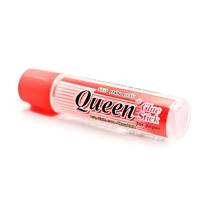 Keo Dán Giấy Queen Thể Tích (30ml)