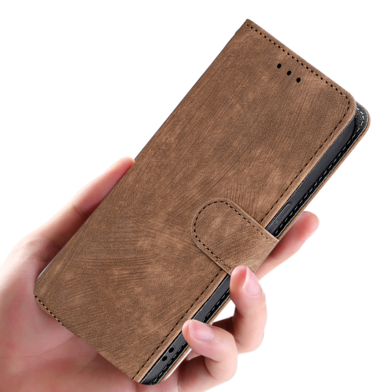 For Tecno Camon 40 Pro Flip Case RFID tection Dual-Layer Card Slot Soft Silicone External Leather Stand Holder Flip Cover for Tecno Camon 40 Pro 5G Back Cover.