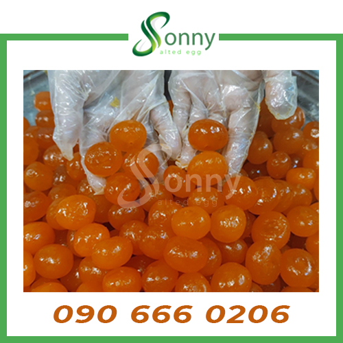 [Chỉ giao TPHCM] Lòng đỏ trứng muối sạch cỡ 13gr - 50 trứng/túi