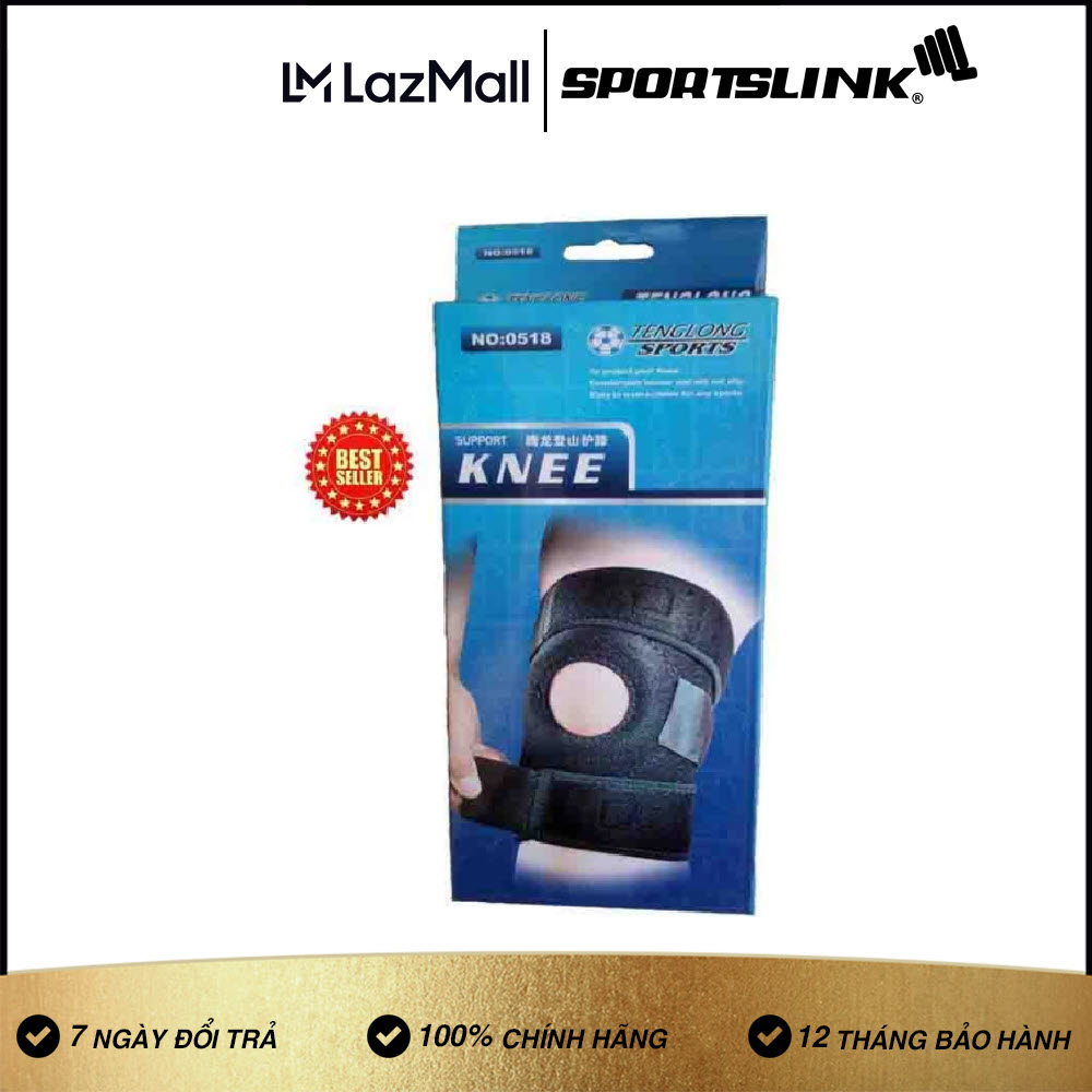 Băng Gối Khớp Gối Dán Knee Support 0518 (Đen)
