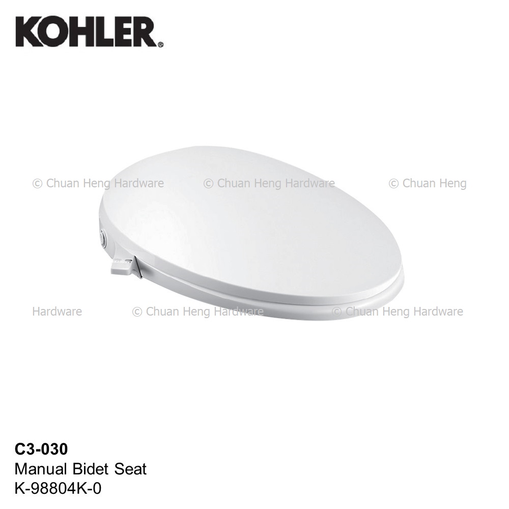 Kohler C3030 Toilet Seat with Manual Bidet Functionality Lazada