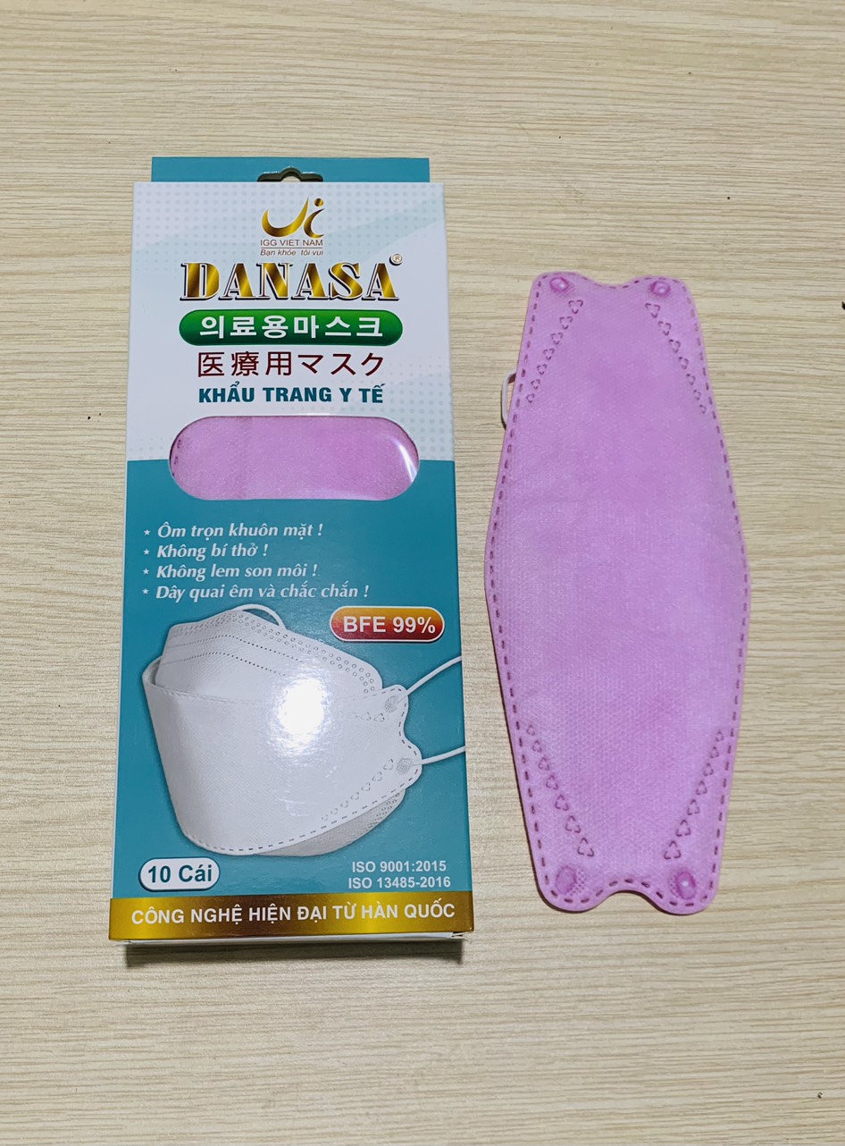 Khẩu trang 4D DANASA(hộp 30cái)