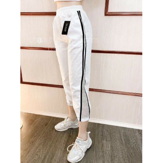 Quần baggy nữ , quần baggy đũi lưới